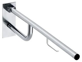 Suport cu prindere 10,3 x 25,3 cm, inox/argintiu