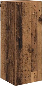 vidaXL Dulap montat pe perete Lemn Vechi 34,5 x 34 x 90 cm