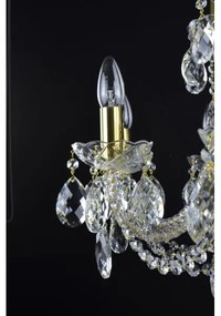 Wranovsky JWZ125122230 - Lustră de cristal pe lanț MARIERA 12xE14/40W/230V