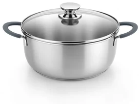 Cratita Monix Gray, inox, 20 cm, 2.5 litri