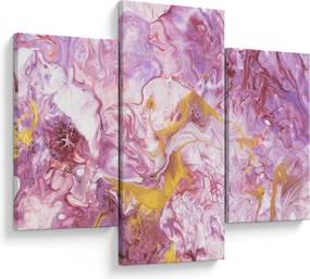 Tablou - Abstract roz (90x60 cm)