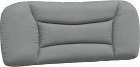 vidaXL Pernă tăblie de pat, Hvar, gri deschis, 100 cm, material textil