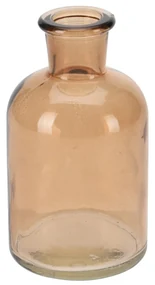 Vaza Honesty din sticla amber 10 cm - modele diverse
