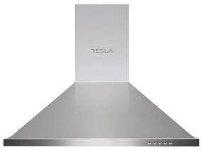 Hota decorativa Tesla DC600SX, Horn, 60 cm, 125 W, 400 m³/h, 2 filtre aluminiu, 62 dB, 3 viteze, Inox