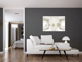 Tablou - privire înăuntru - abstarct (90x60 cm)