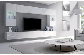 Mobilier living Calabria C1 (Alb) (fără iluminat). 1051586