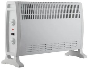 Convector Finlux FCH-1033 Orca, 2000W, 3 trepte, 20 m2, Protecție la supraîncălzire, Ventilator turbo, alb