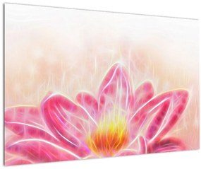 Tablou - Floare de lotus (90x60 cm)