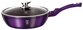 Tigaie cu capac adanca 24 cm Metallic Line Royal Purple Edition Berlinger Haus BH 1866