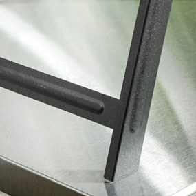 Outsunny Grătar la cărbuni de lemn pliabil portabil Grătar BBQ pe picioare cu tava de cărbuni detasabila 74L x 30l x 37H cm | Aosom Romania