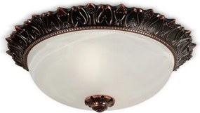 Brilagi - Plafonieră FRESCO 2xE27/40W/230V Ø 30 cm bronzată