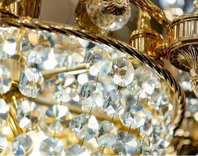 Candelabru LUX realizat manual cu cristale Scholer Empire