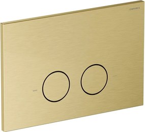 Clapeta de actionare Omnires Steel-R45 finisaj alama periata
