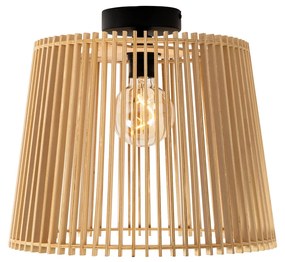 Plafoniera exterioara rustica din lemn IP44 - Jayla