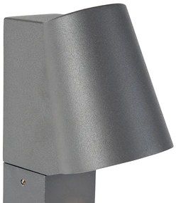 Lampă modernă de exterior antracit cu LED - Uma