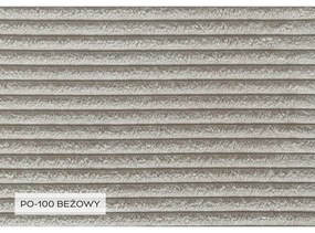 Colțar alb extensibil cu tapițerie din catifea reiată (cu colț variabil) Brave Dave – Miuform