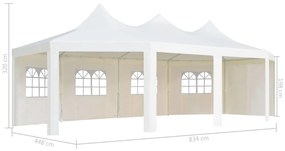 Pavilion, alb, 834 x 448 x 320 cm