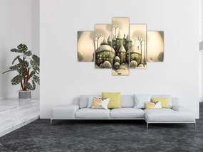 Tablou - Căsuțe de basm (150x105 cm)