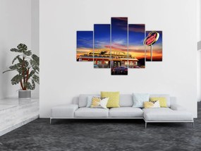 Tablou - Bar de seară (150x105 cm)