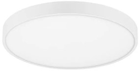 Plafoniera LED moderna design slim PERFECT 60cm alba CCT Dimmable