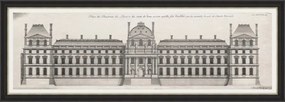 Tablou Framed Art Louvre Façade