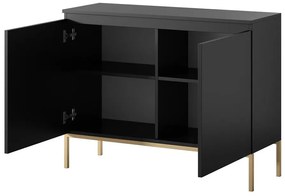 Dulap Bennasi B2  (negru + auriu). 1098848