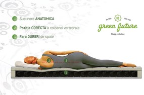 Saltea ortopedica, Green Future Eco Bonnell, 140x200 cm
