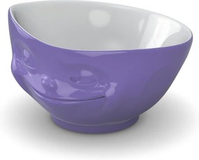 Bol porțelan, zâmbet 58products, mov