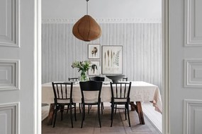 Fototapet, Swedish Cottage, White, Rebel Walls