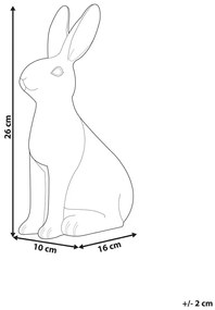Figurină decorativă Rickie (alb) . 1075688