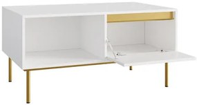 Măsuță de cafea Gelean (Alb + auriu) . 1103712