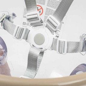 Scaun de masă pentru copii Baby Mix Ingrid wooden, bej