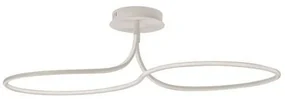 Lustra LED aplicata design modern FUNGO alba NVL-9357087