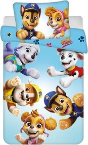 Lenjerie de pat pentru copii din bumbac pentru pătuț 100x135 cm Paw Patrol – Jerry Fabrics