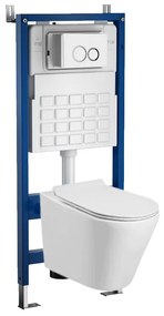 Set rezervor WC montat pe perete Roya Ride 82W