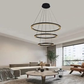 Lustră LED dimabilă pe cablu LED/235W/230V 3000-6500K + telecomandă