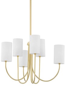 Candelabru 6 brate LUX contemporan Harlem