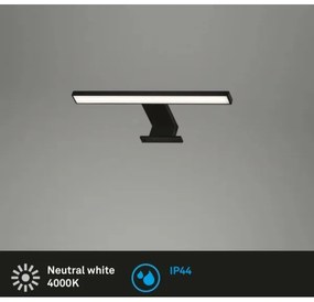 Aplică LED pentru oglindă de baie Briloner 2104-015 DUN LED/5W/230V 30 cm IP44
