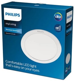 Plafonieră LED încastrată DIAMOND LED/17W/230V 3000K Philips