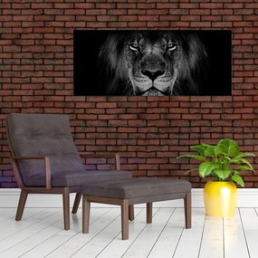 Tablou - Leu majestic (120x50 cm)