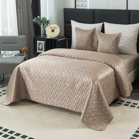 Cuvertura de pat cu model bej WICKER Dimensiune: 170 x 210 cm