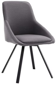 Scaun sufragerie Yenkee  (melva 94 + negru). 1099291