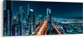 Tablou - Noaptea la Dubai (120x50 cm)