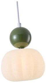Lustră pe cablu 1xG9/7W/230V alb/verde