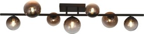 Brilagi - Candelabru LED aplicat MILLA 7xG9/3W/230V maro/maro fumuriu