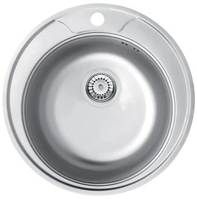 Chiuvetă de bucătărie Deante ZHC_0813 TWIST d. 49 cm satin