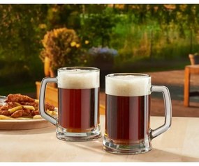 Pahare 6 buc. de bere 500 ml Carre – Hermia