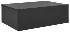 Juskys Set 2 noptiere suspendate - negru