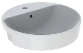 Lavoar pe blat Geberit Variform 50 cm cu orificiu baterie cu orificiu preaplin