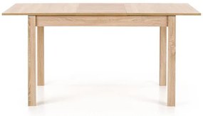Masă de sufragerie extensibilă 118-158 cm Mauric (stejar sonoma) (pentru 4 6 persoane). 1047995